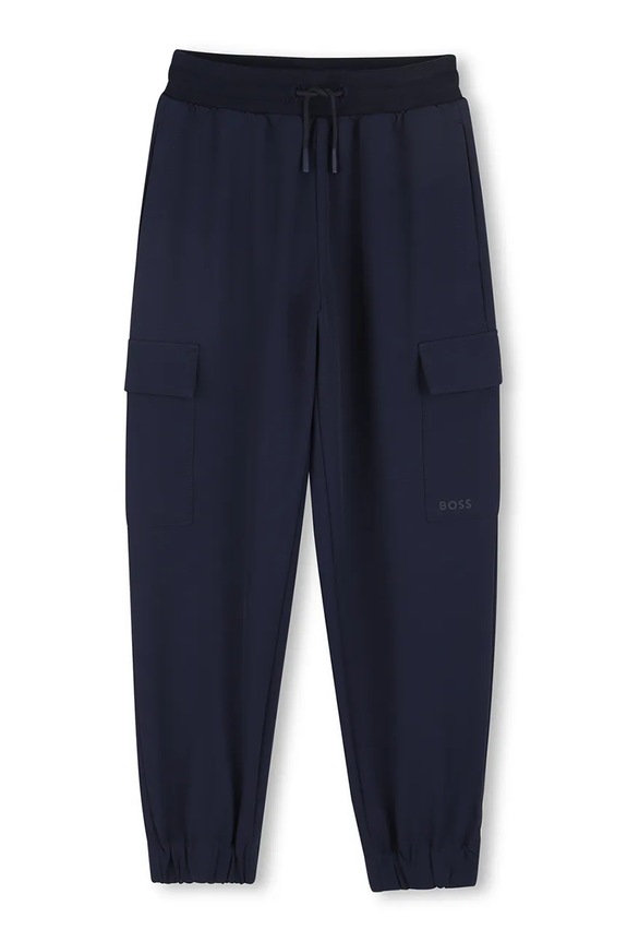 BOSS pantaloni copii J52910.114.150 bleumarin SS26
