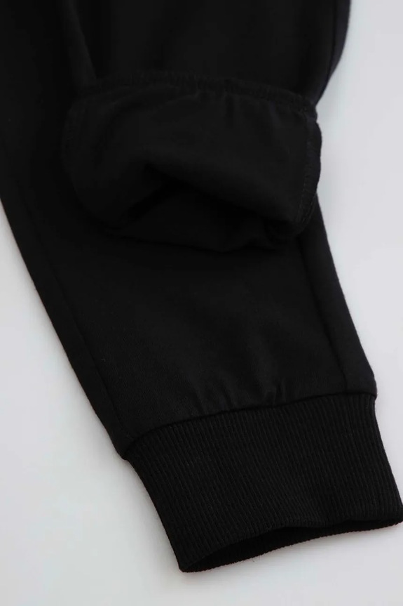 Coccodrillo spodnie dresowe dziecięce czarny WC6122101VBA