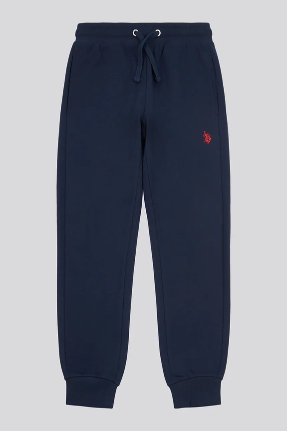 U.S. Polo Assn. Παντελόνι jogger παιδικό με βαμβάκι USP2456 σκούρο μπλε SS26