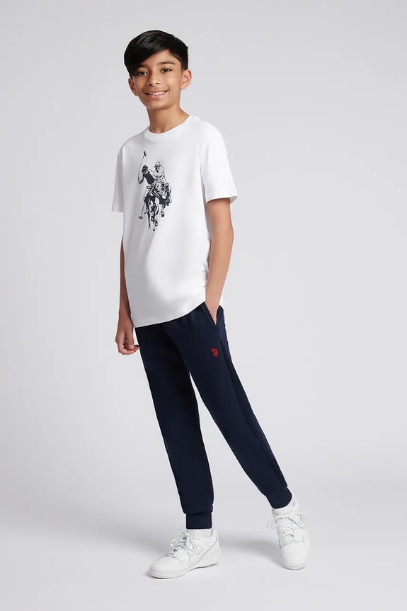 U.S. Polo Assn. Παντελόνι jogger παιδικό με βαμβάκι USP2456