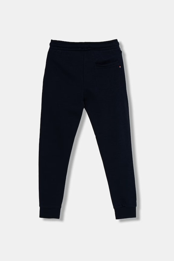 Chlapec U.S. Polo Assn. nohavice jogger detské s bavlnou USP2456 tmavomodrá