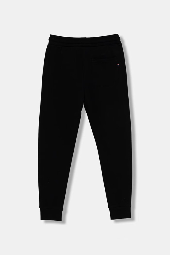 BIMBO U.S. Polo Assn. pantaloni jogger per bambini con cotone USP2456 nero