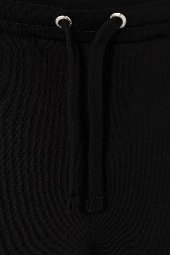 U.S. Polo Assn. nohavice jogger detské s bavlnou čierna USP2456