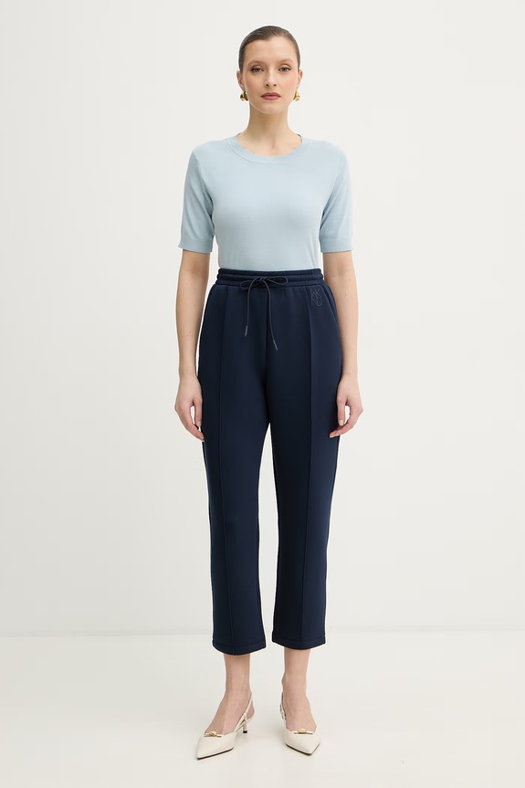 Weekend Max Mara spodnie dresowe UTOPIA 2615781011600 granatowy SS26