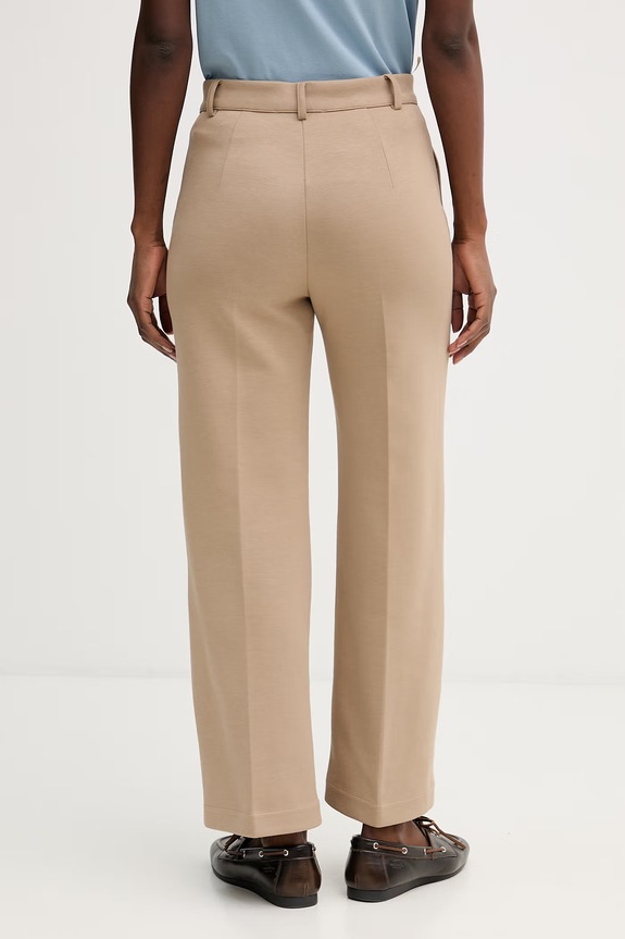 Ruházat Weekend Max Mara nadrág ABANO 2615781041600 barna