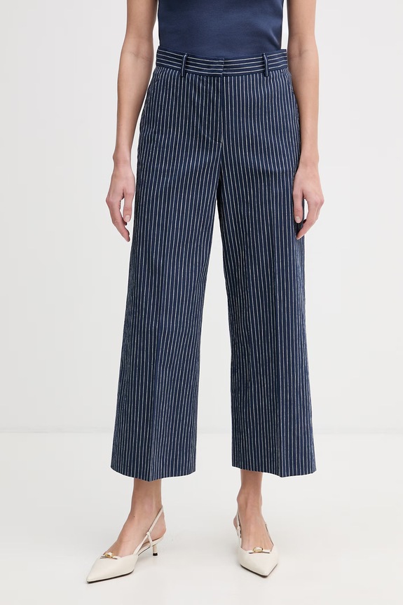 Weekend Max Mara spodnie damskie MARINA granatowy 2615131062600