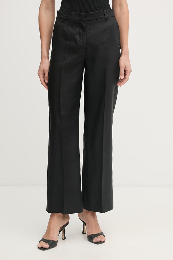Weekend Max Mara pantaloni pentru femei, din MALIZIA negru 2615131112600