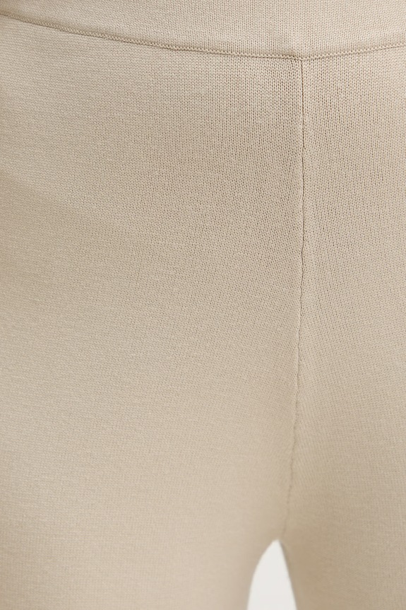 MM by Max Mara ženske hlače z viskozo RUM bež 2616331017600