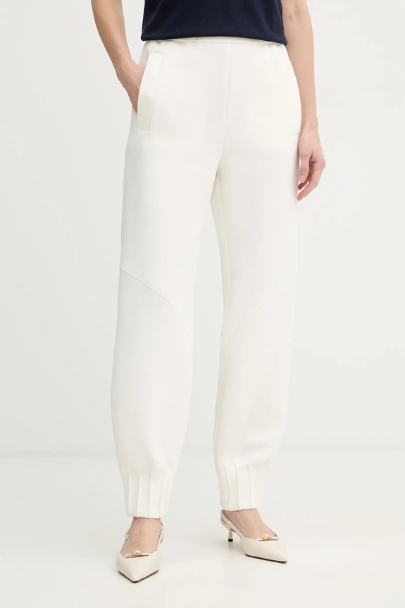 Tepláky MM by Max Mara VISTA pletenina béžová 2616781097600