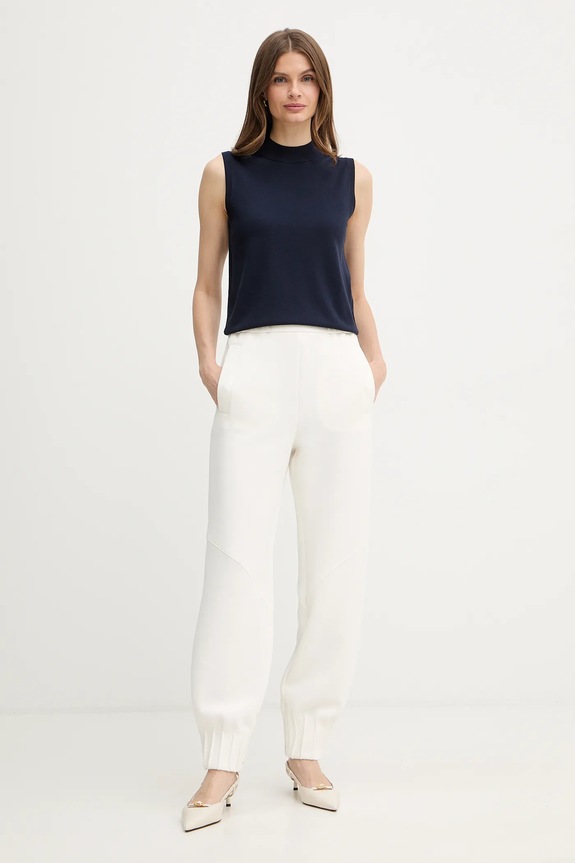 Tepláky MM by Max Mara VISTA 2616781097600 béžová SS26