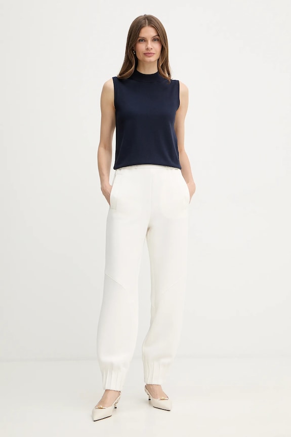 Tepláky MM by Max Mara VISTA 2616781097600 béžová SS26
