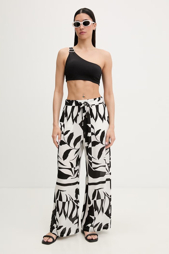Max Mara Beachwear pantaloni de plajă pentru femei VOTO 2616131039600 negru SS26