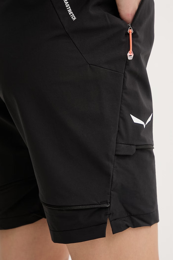 Salewa παντελόνι πεζοπορίας γυναικείο PEDROC μαύρο 00.0000029298