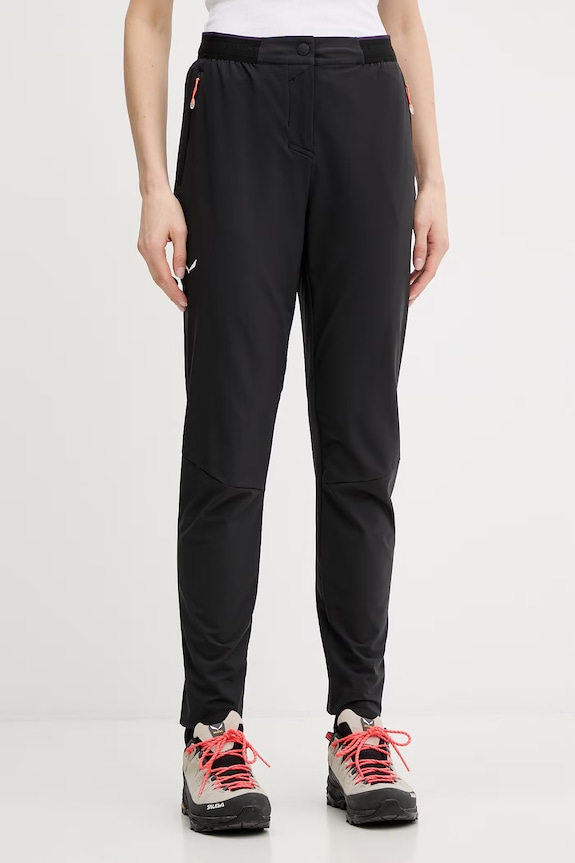 Αθλητικό παντελόνι Salewa PEDROC ύφασμα μαύρο 00.0000029302
