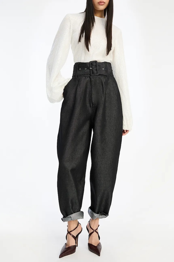 Rotate jeans negru 114962100