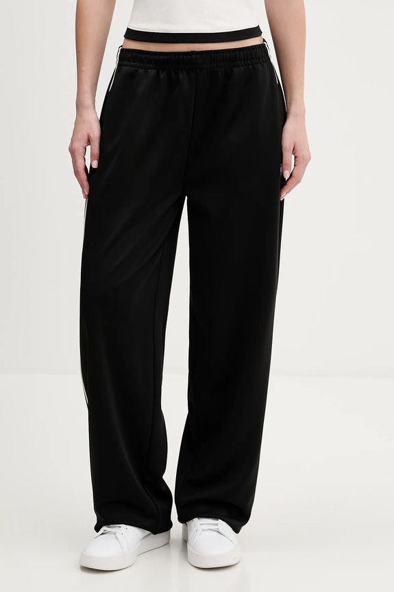 Tommy Jeans pantaloni de trening tricotaj negru DW0DW22633