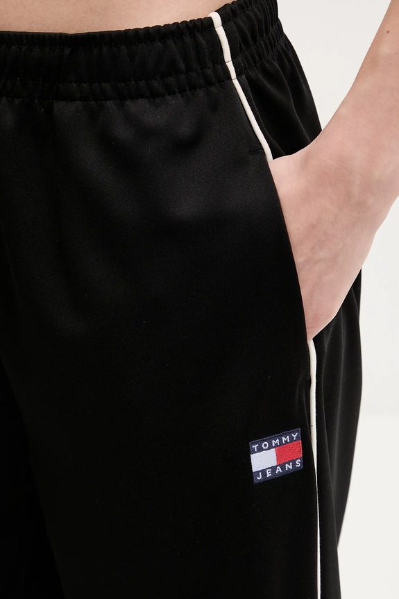 Tommy Jeans pantaloni de trening negru DW0DW22633