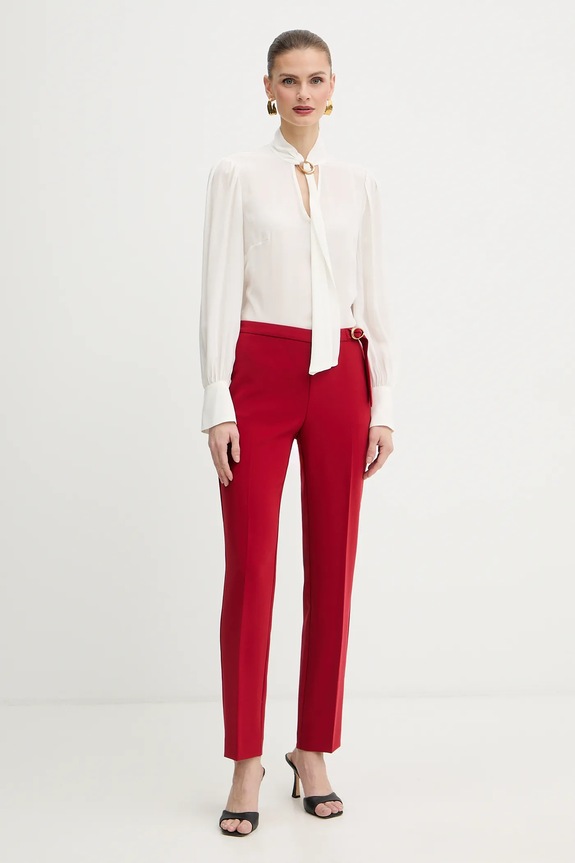 Marciano by Guess pantaloni ZAIRA 6RGB02.7357A rosu SS26