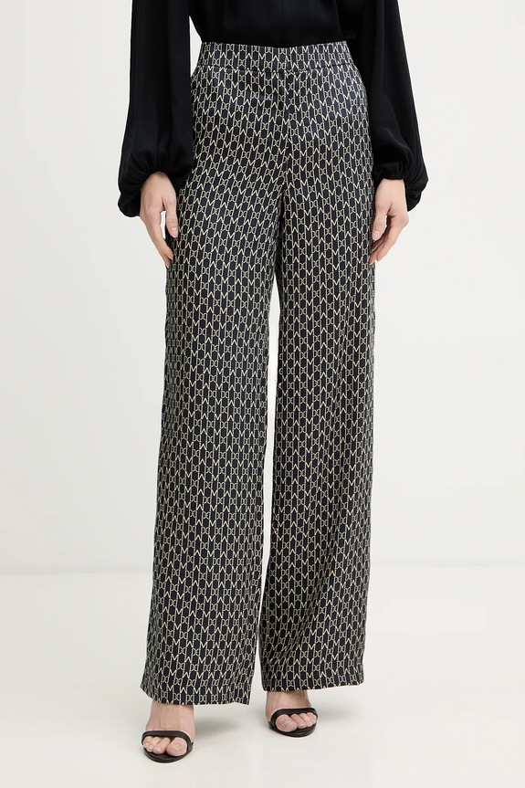 Παντελόνι Marciano by Guess ELIDA ψηλή σκούρο μπλε 6RGB08.7435A