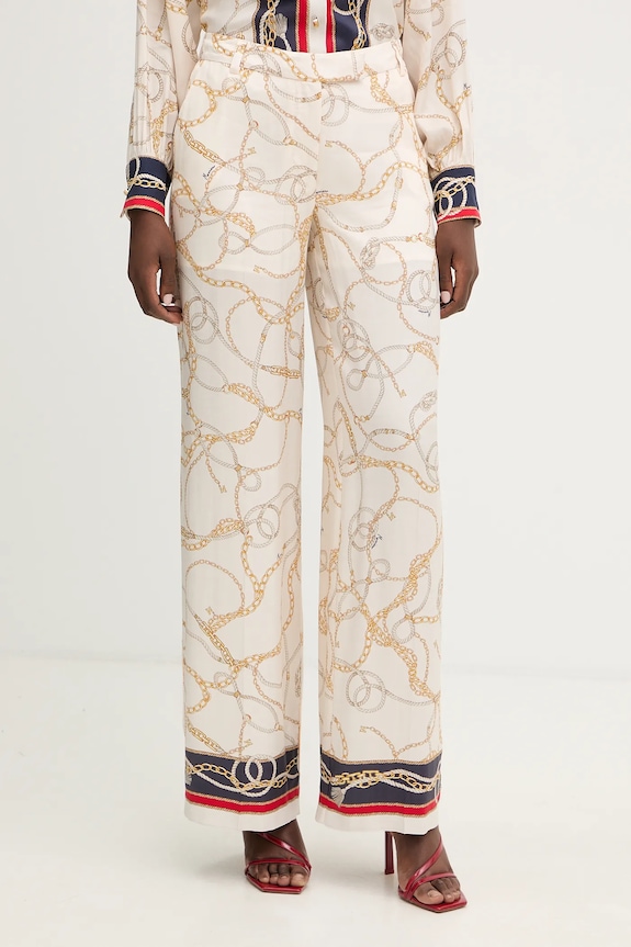 Marciano by Guess pantaloni AMANDA drept bej 6RGB11.7439A