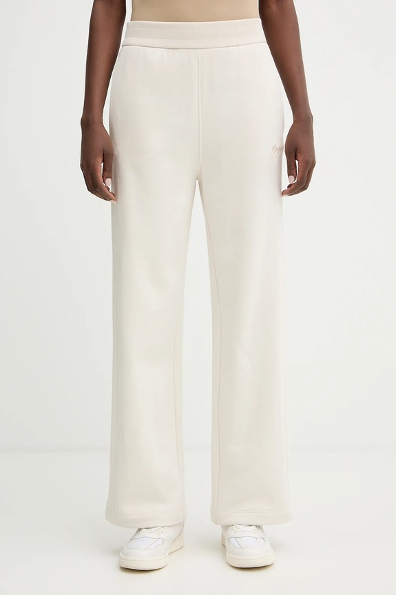 Pamučni donji dio trenirke BOSS Orange C Endless pletivo bež 50554685