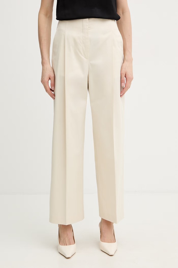 BOSS pantaloni Tulotta drept bej 50551913