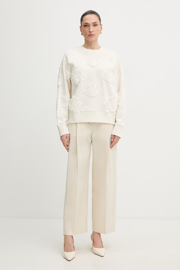 BOSS pantaloni Tulotta 50551913 bej SS26