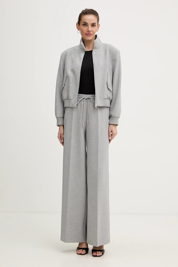 BOSS pantaloni Tamaya 50559362 gri SS26