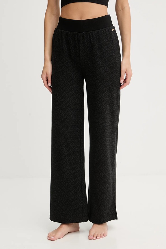 Tepláky BOSS Monogram J. Pants látka čierna 50557287