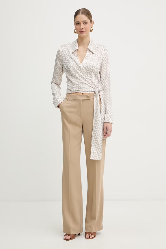 Marciano by Guess pantaloni da donna in viscosa GRETHA G6GB18.W2204 beige SS26