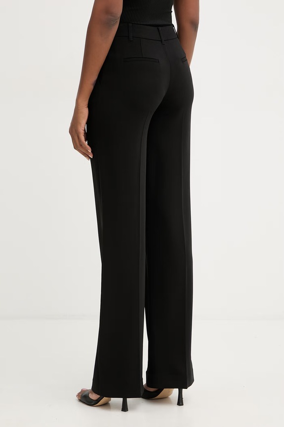Oblačila Marciano by Guess hlače ženske viskozne GRETHA G6GB18.W2204 črna