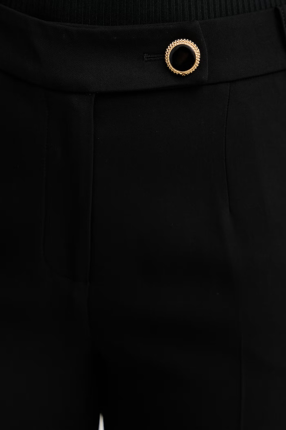 Marciano by Guess hlače ženske viskozne GRETHA črna G6GB18.W2204