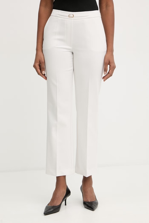 Marciano by Guess hlače ženske z bombažem SUNNY bela G6GB20.W2361