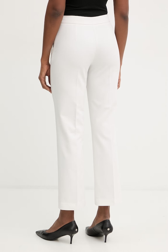 Oblačila Marciano by Guess hlače ženske z bombažem SUNNY G6GB20.W2361 bela