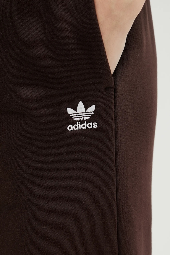 adidas Originals pantaloni tuta Essentials marrone KC9135