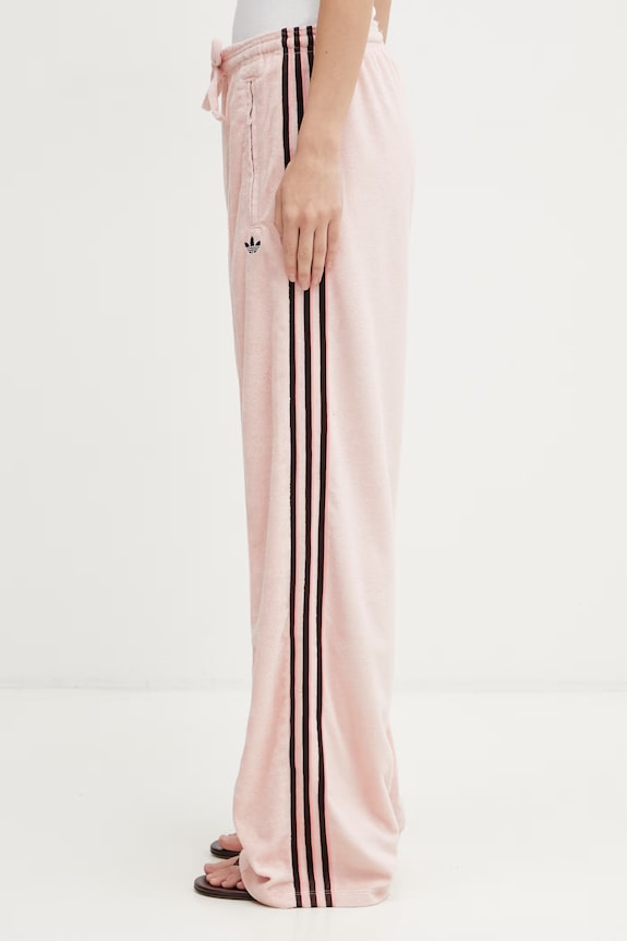 adidas Originals Terry Towel Firebird спортен панталон с памук дамски розов KD1414