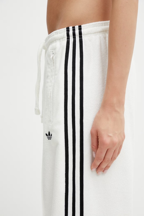 adidas Originals Terry Towel Firebird Women's sweatpants beige KD1415