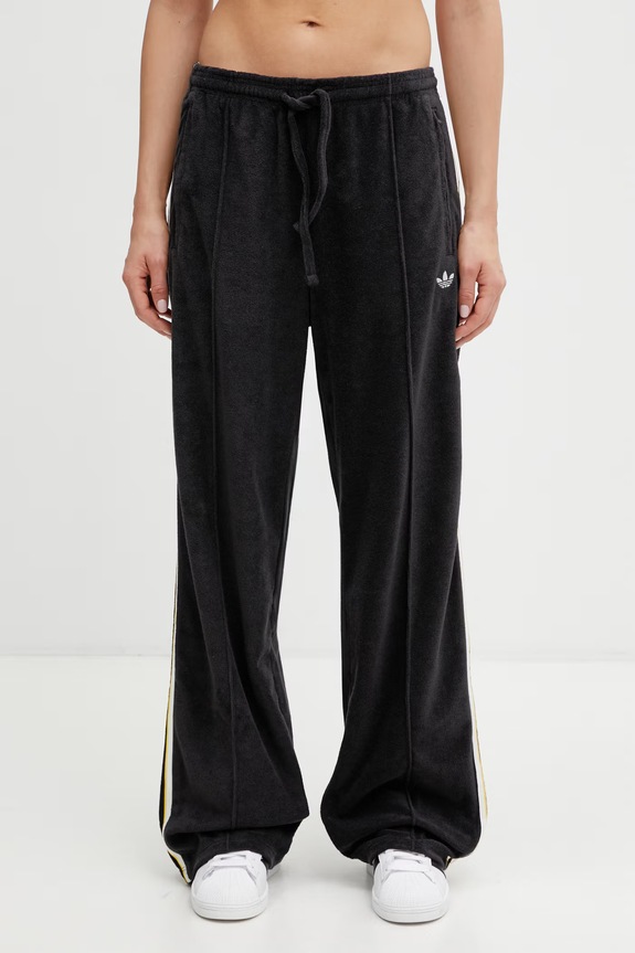 adidas Originals Terry Towel Firebird sweatpants women's KD1416 black SS26