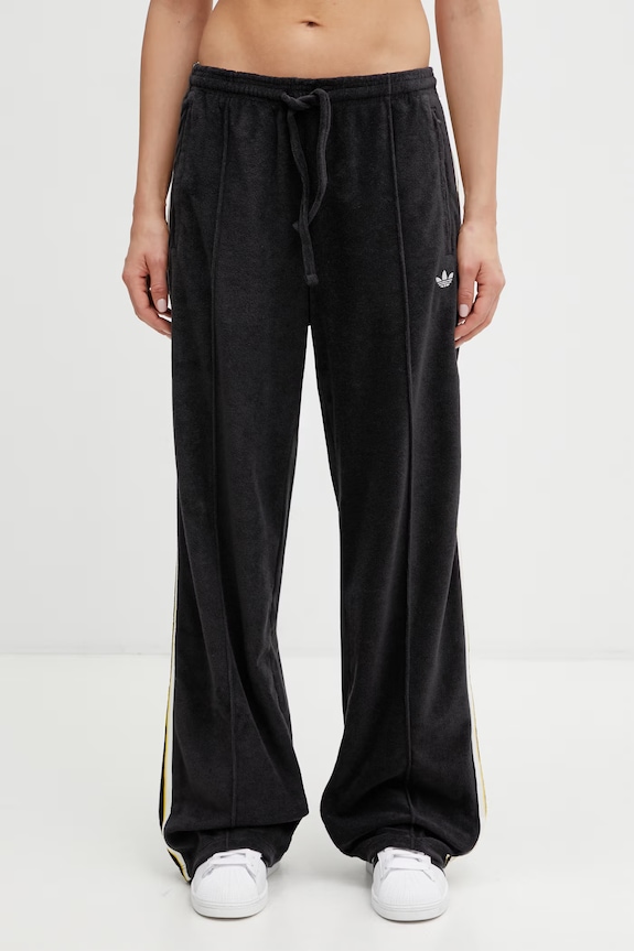 adidas Originals Terry Towel Firebird sweatpants women's KD1416 black SS26