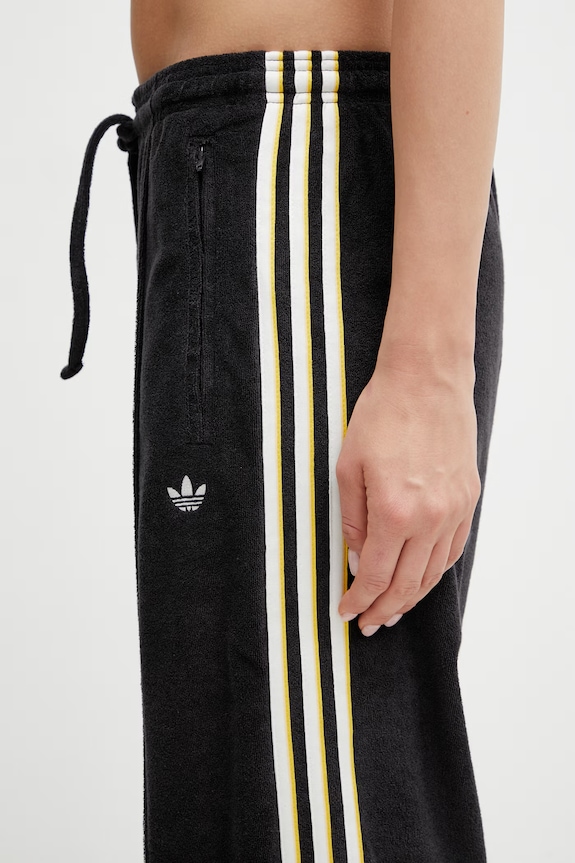 adidas Originals Terry Towel Firebird sweatpants women's black KD1416