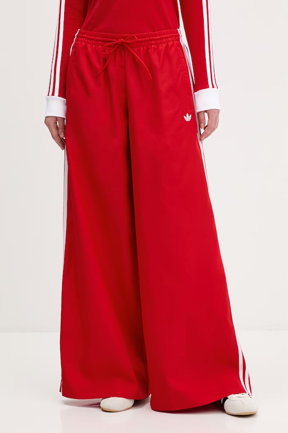 adidas Originals spodnie dresowe damskie Firebird czerwony KD6299