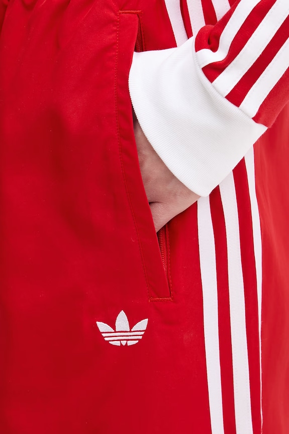 adidas Originals spodnie dresowe damskie Firebird czerwony KD6299