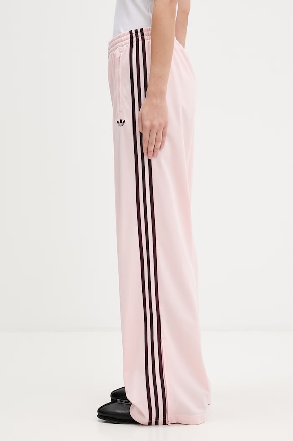 Tepláky adidas Originals Firebird nášivka růžová KG3702