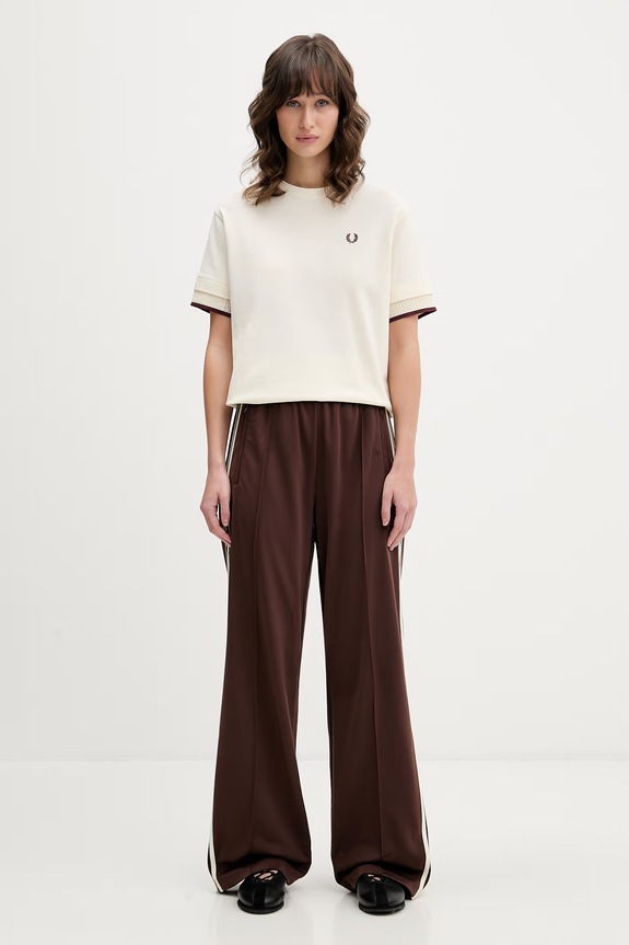 adidas Originals joggers Firebird KG3706 brown