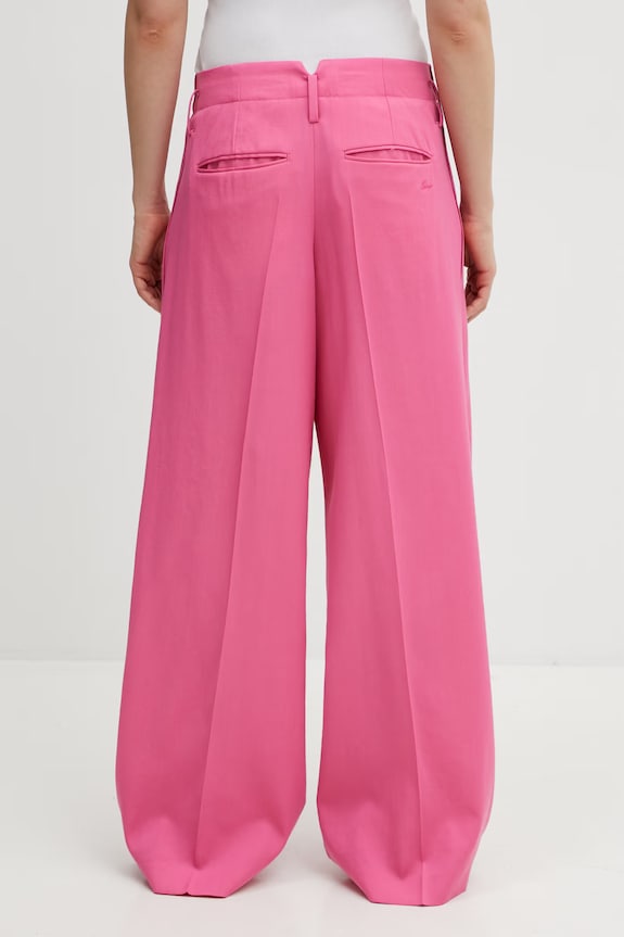 Oblečení Vlněné kalhoty Kenzo FG52PA1259TF růžová