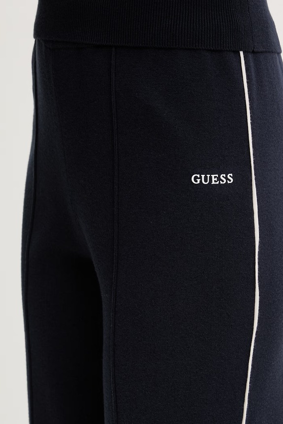 Guess teplákové nohavice dámske s viskózou LAURENE tmavomodrá V6RB14.Z4642