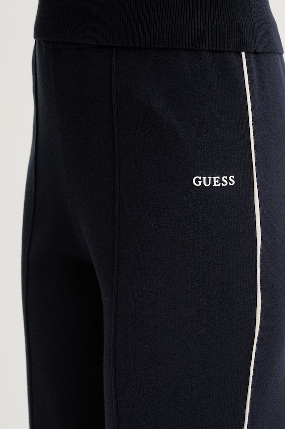 Guess teplákové nohavice dámske s viskózou LAURENE tmavomodrá V6RB14.Z4642