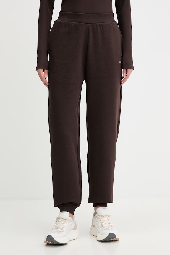 Donji dio trenirke Guess NAT pletivo smeđa V6RB15.K9V31