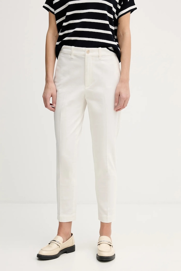 Nohavice Polo Ralph Lauren s elastanom béžová 211A96672