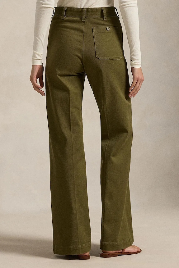 Nohavice Polo Ralph Lauren 211A10723 zelená SS26